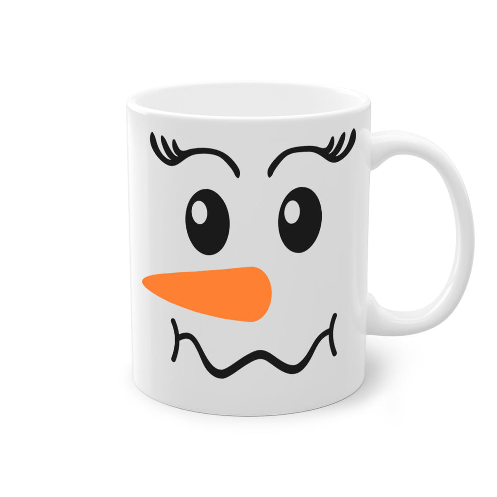 snowman face 4#- christmas-Mug / Coffee Cup