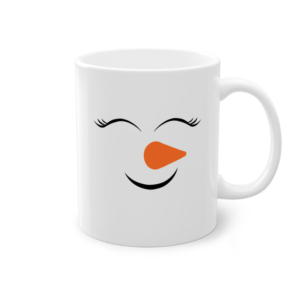 snowman face style 1178#- christmas-Mug / Coffee Cup