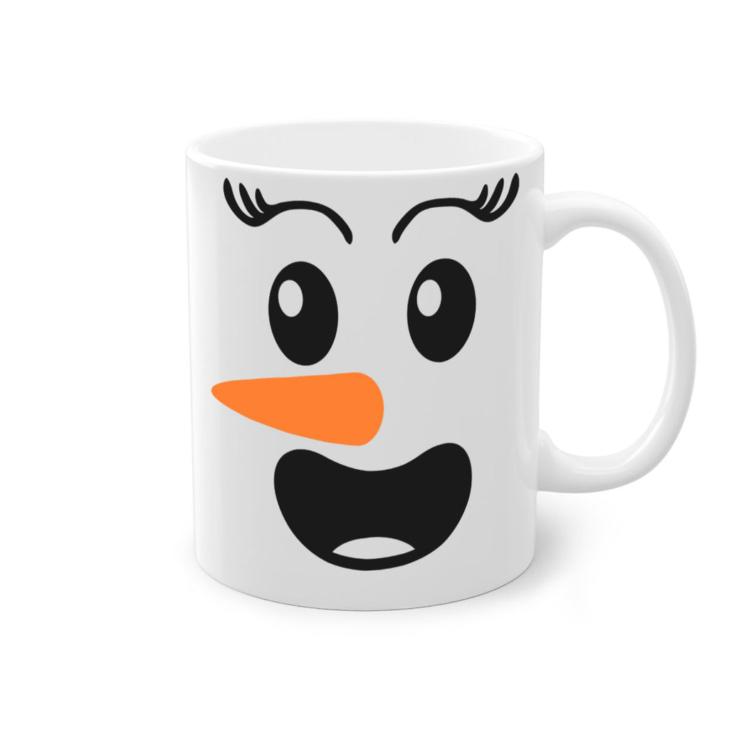snowman face style 1180#- christmas-Mug / Coffee Cup
