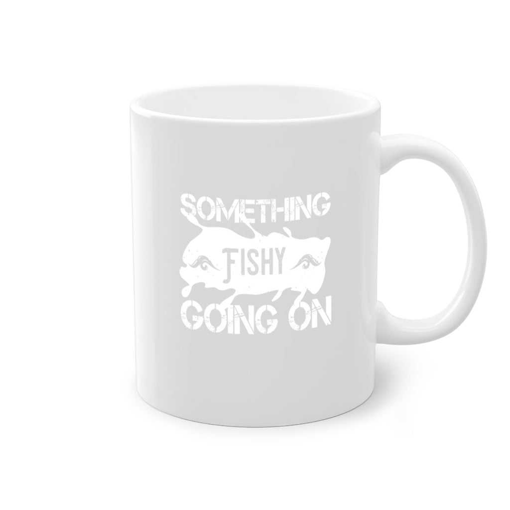 something fishy going on 235#- fishing-Mug / Coffee Cup