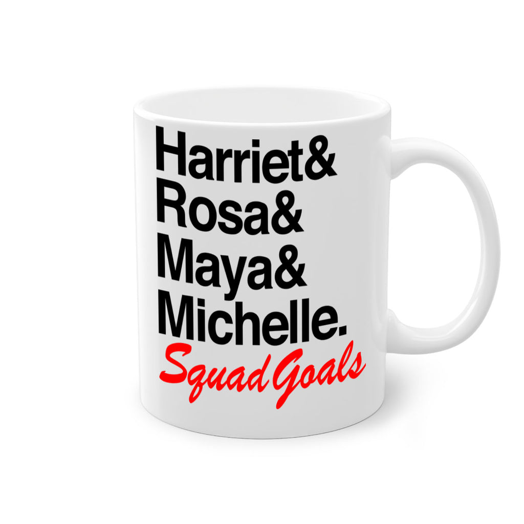 squad goals 26#- black words - phrases-Mug / Coffee Cup