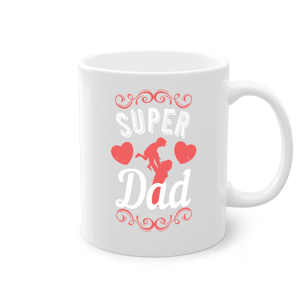 super dad 178#- fathers day-Mug / Coffee Cup