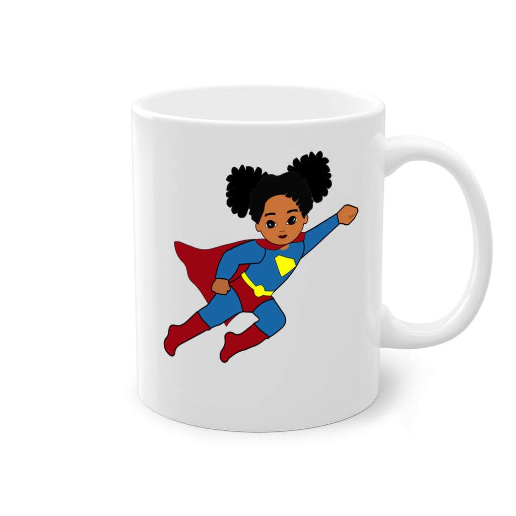 super kids girl 3#- Black women - Girls-Mug / Coffee Cup