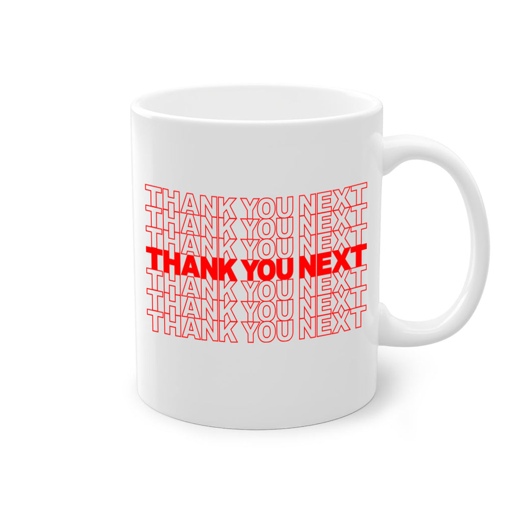 thank you next 22#- black words - phrases-Mug / Coffee Cup