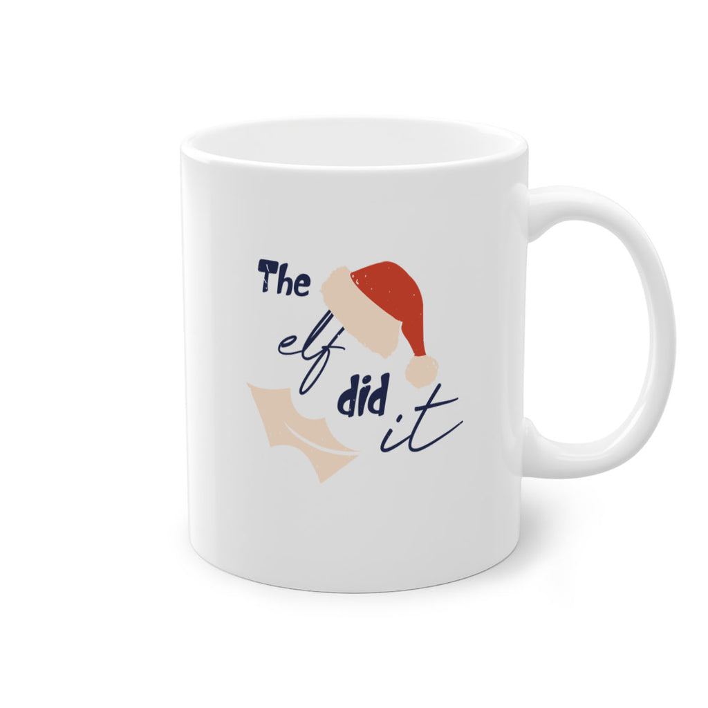 the elf did it 351#- christmas-Mug / Coffee Cup