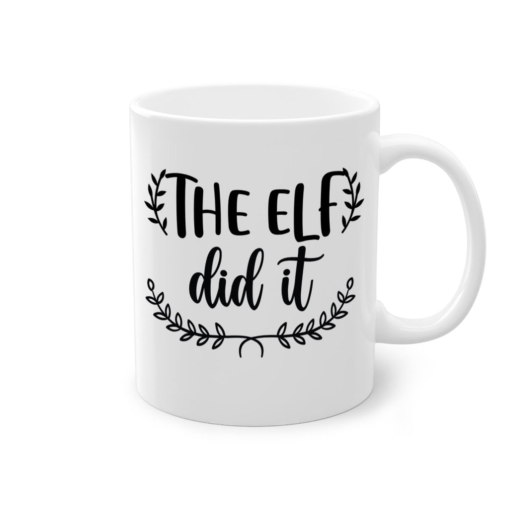 the elf did it style 1196#- christmas-Mug / Coffee Cup