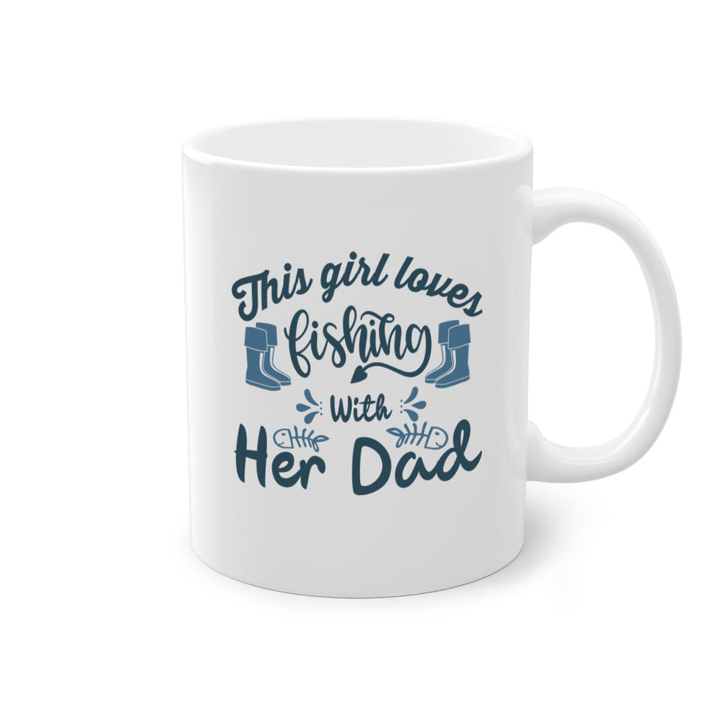 this girl loves fishing 19#- fishing-Mug / Coffee Cup