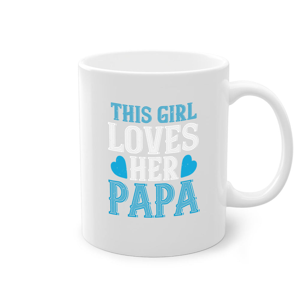 this girl loves her papa 3#- grandpa-Mug / Coffee Cup