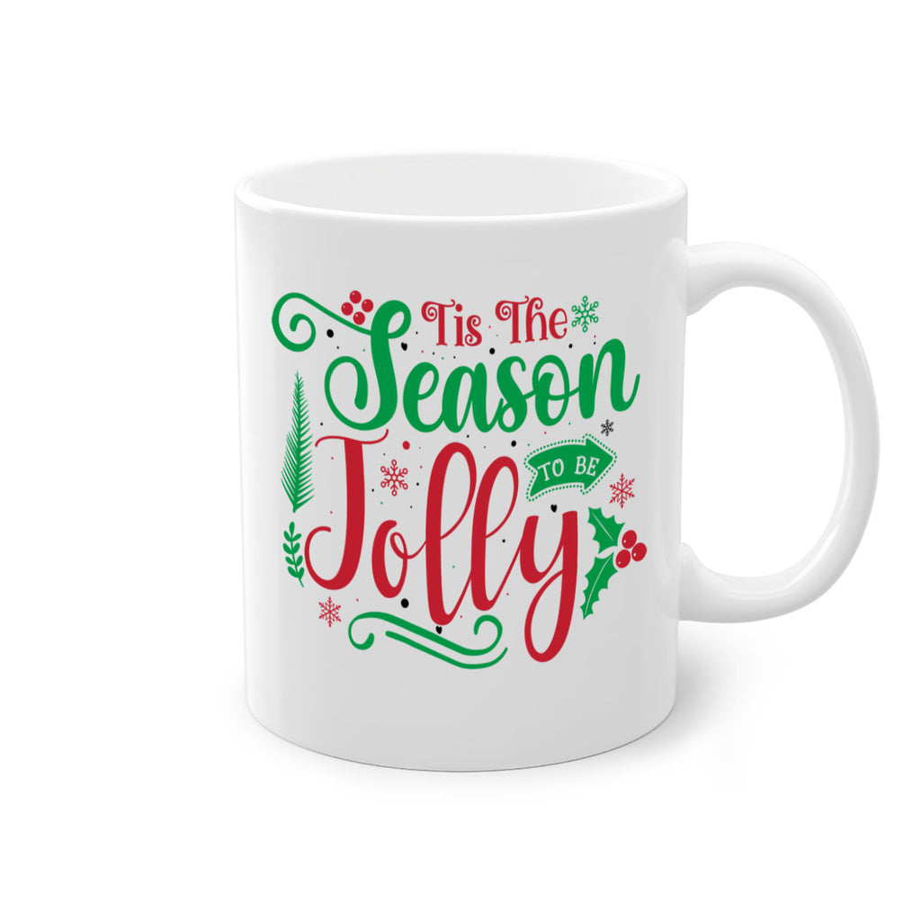 tis the season to be jolly style 1216#- christmas-Mug / Coffee Cup
