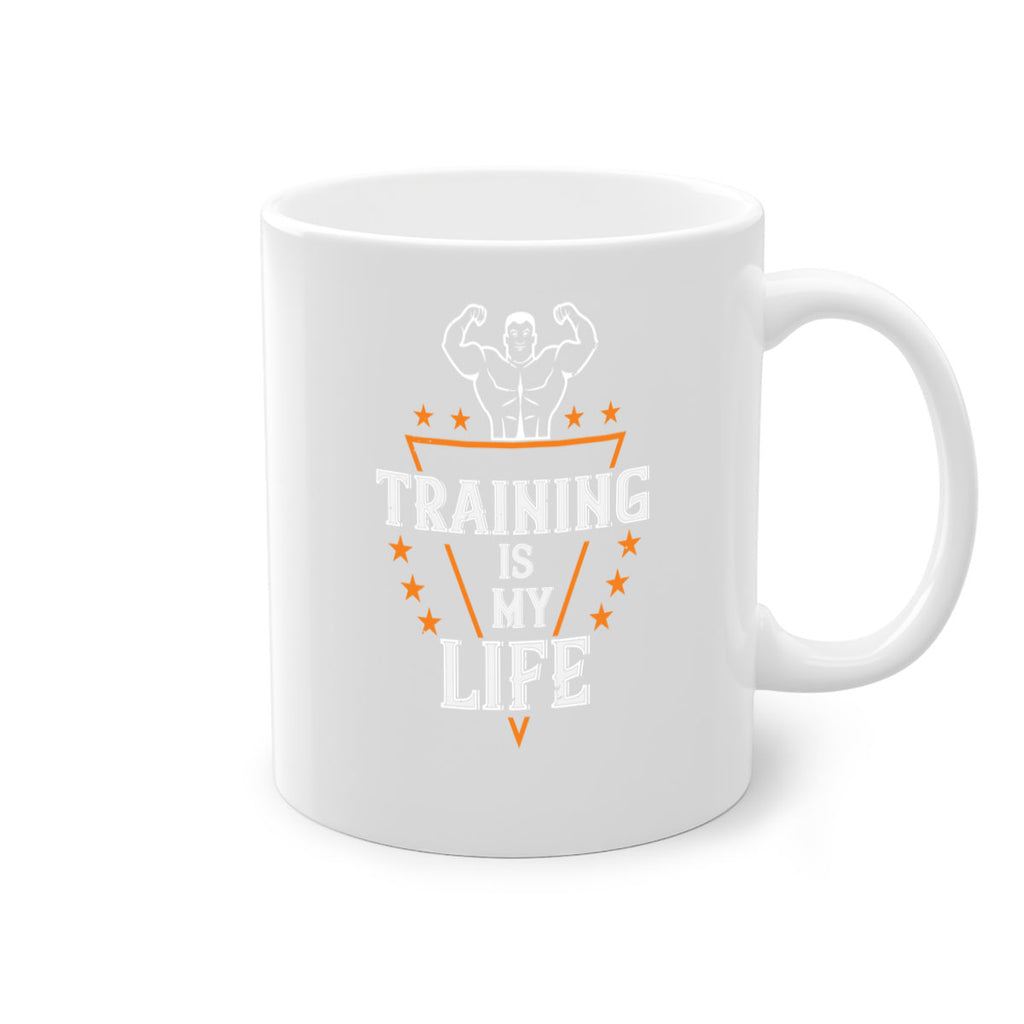 traing is my life 61#- gym-Mug / Coffee Cup