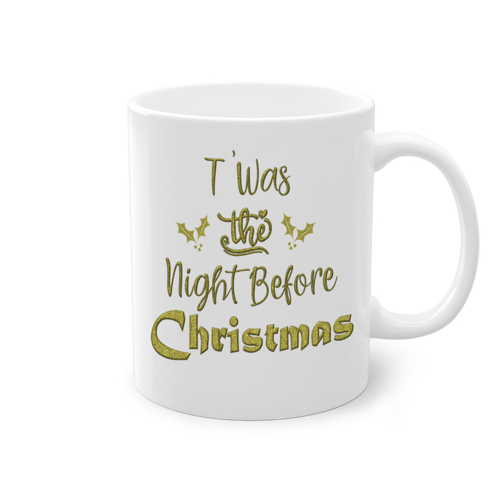 twas the night before christmas green 438#- christmas-Mug / Coffee Cup