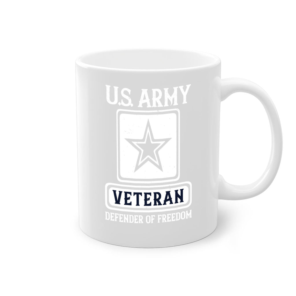 us army veteran defender of freedom 14#- veterns day-Mug / Coffee Cup