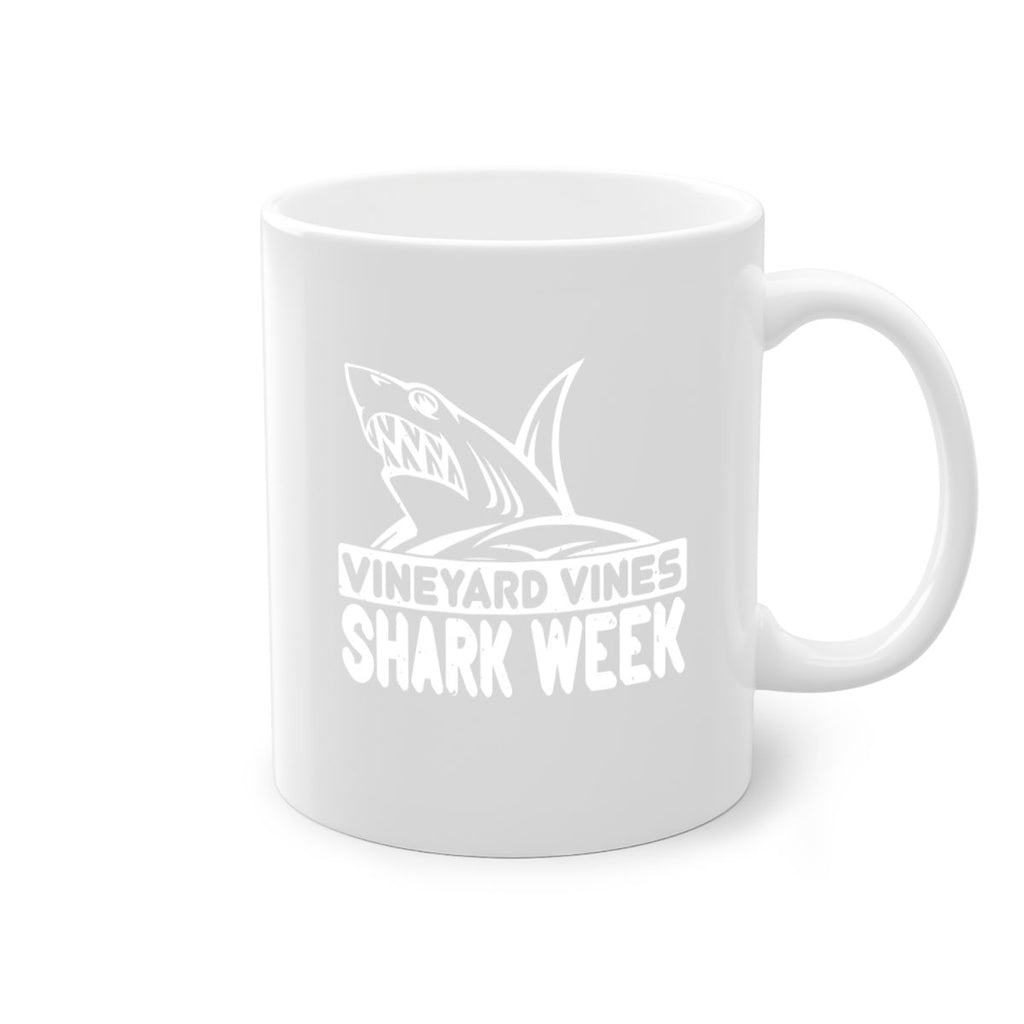 vineyard vines Shark Week Style 8#- Shark-Fish-Mug / Coffee Cup