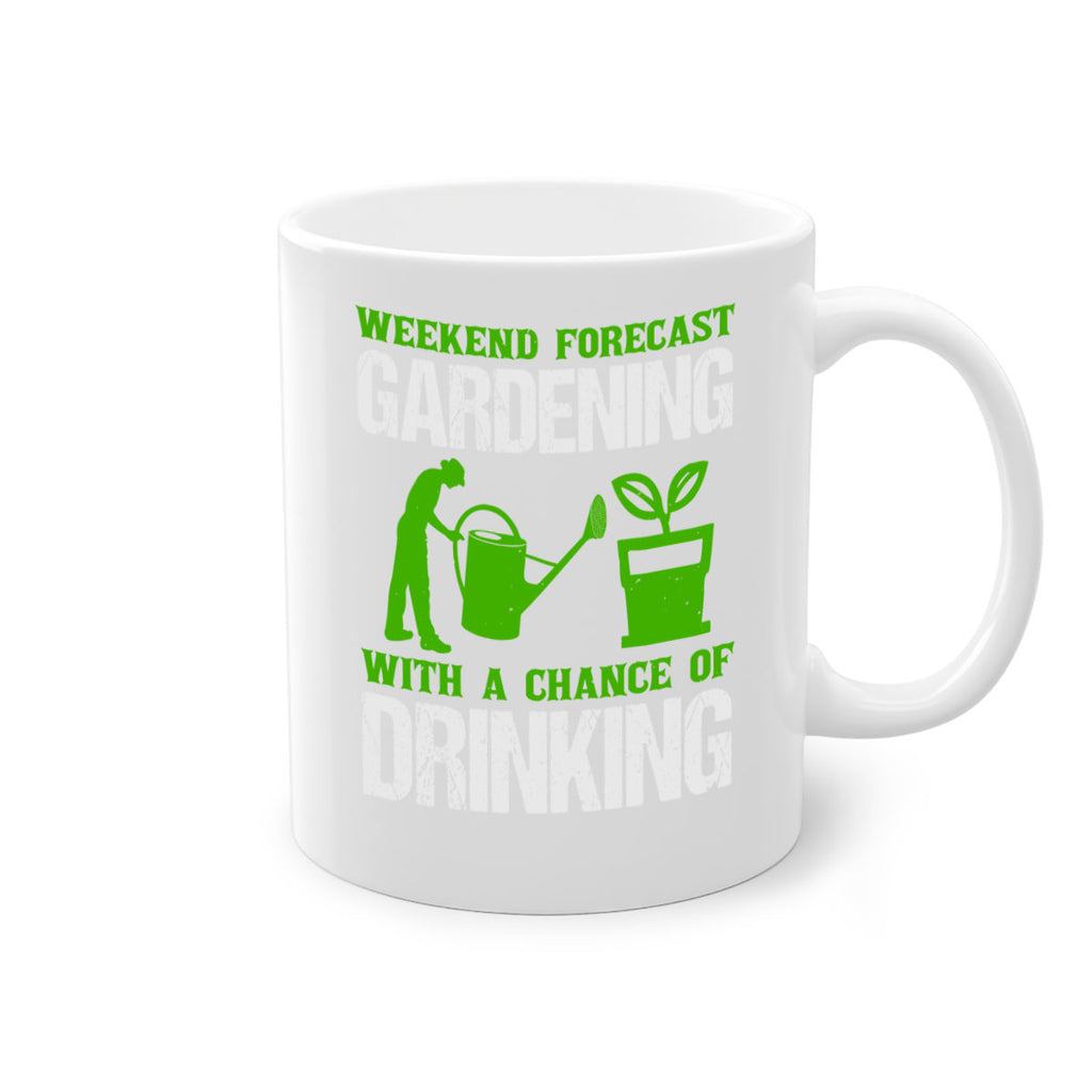 weekend forecast with a chance of 30#- Farm and garden-Mug / Coffee Cup
