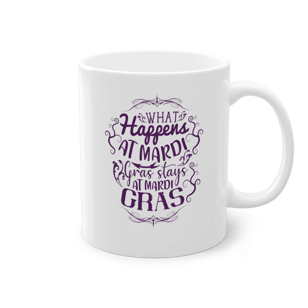 what happens at mardi gras stays at mardi gras 31#- mardi gras-Mug / Coffee Cup