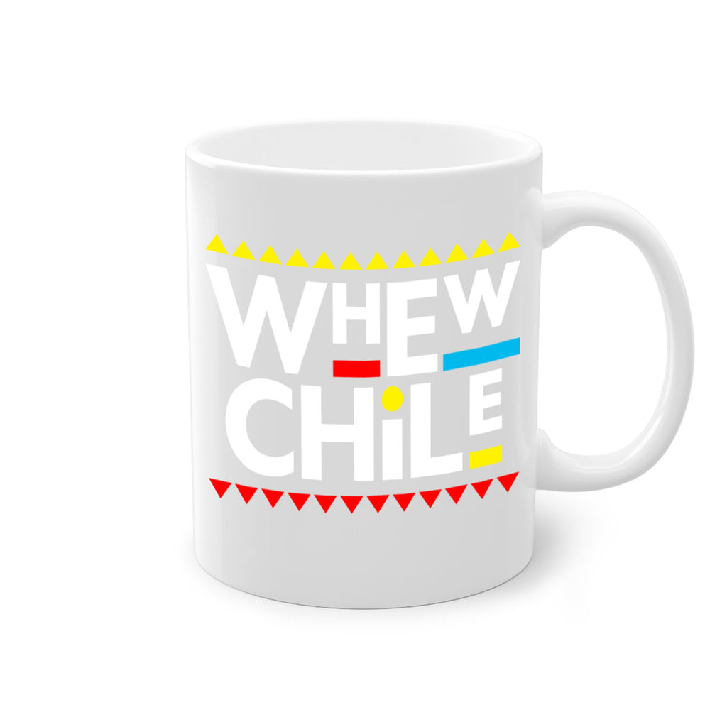 whew chile 11#- black words - phrases-Mug / Coffee Cup