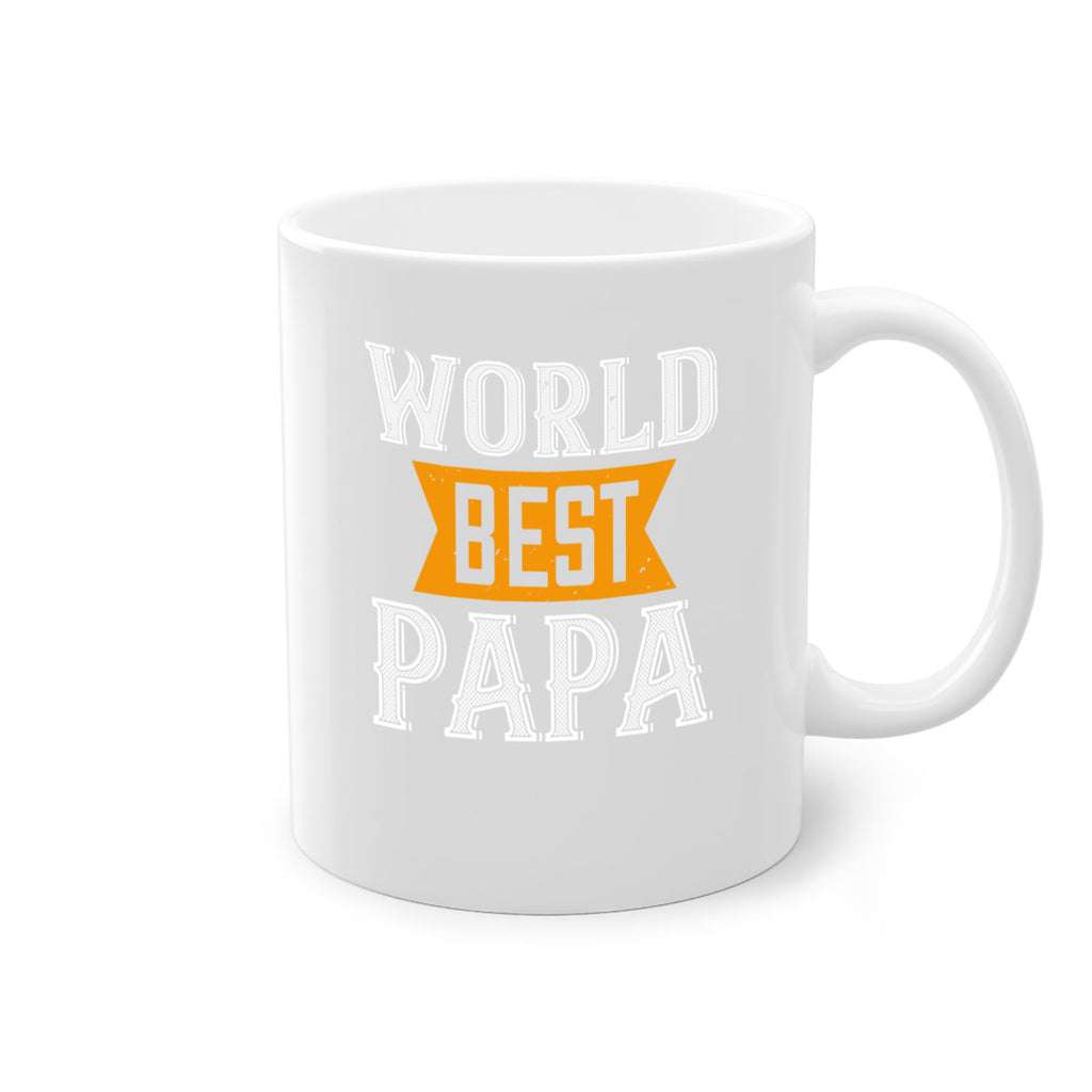 world best papa 1#- grandpa-Mug / Coffee Cup