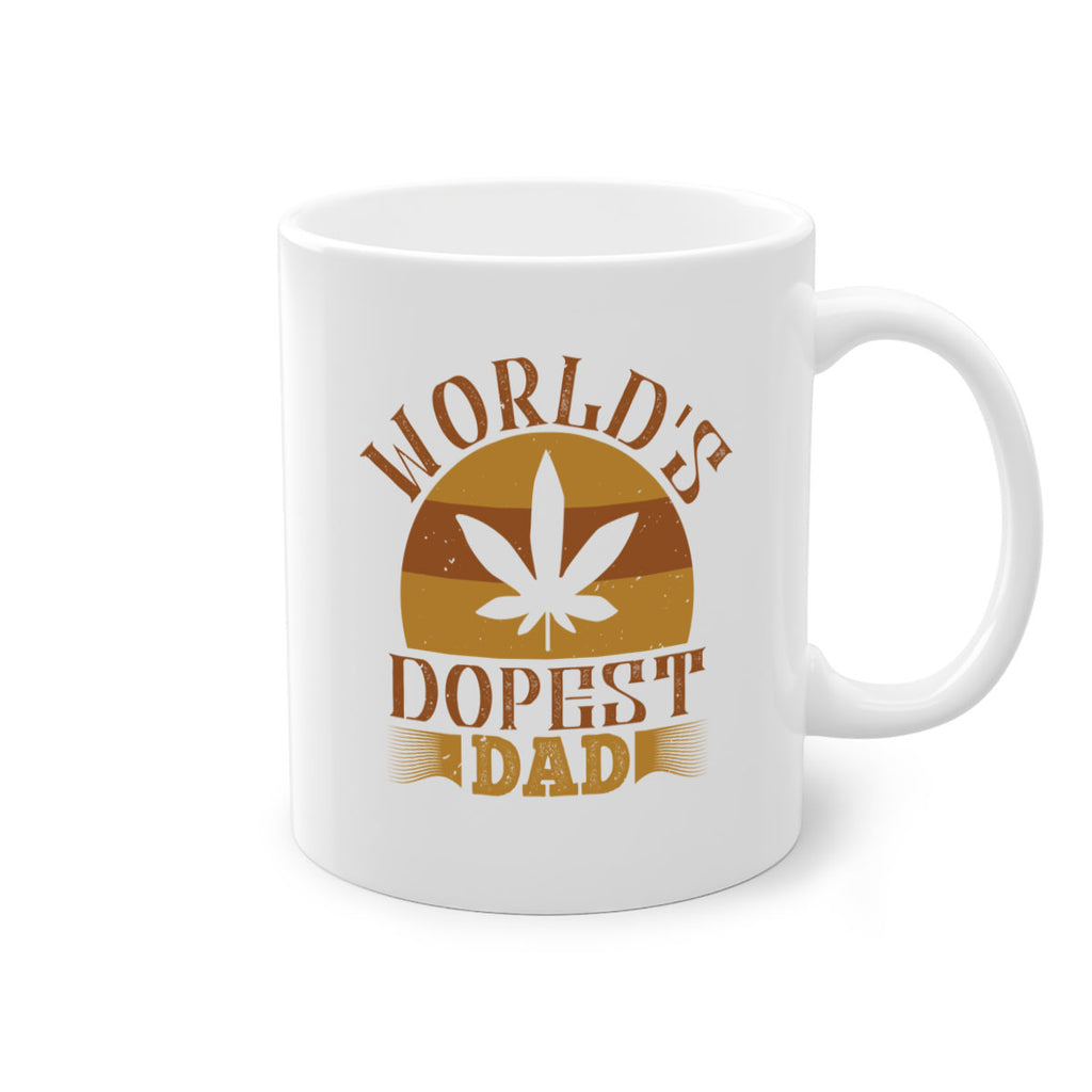 worlds dopest dad 145#- fathers day-Mug / Coffee Cup