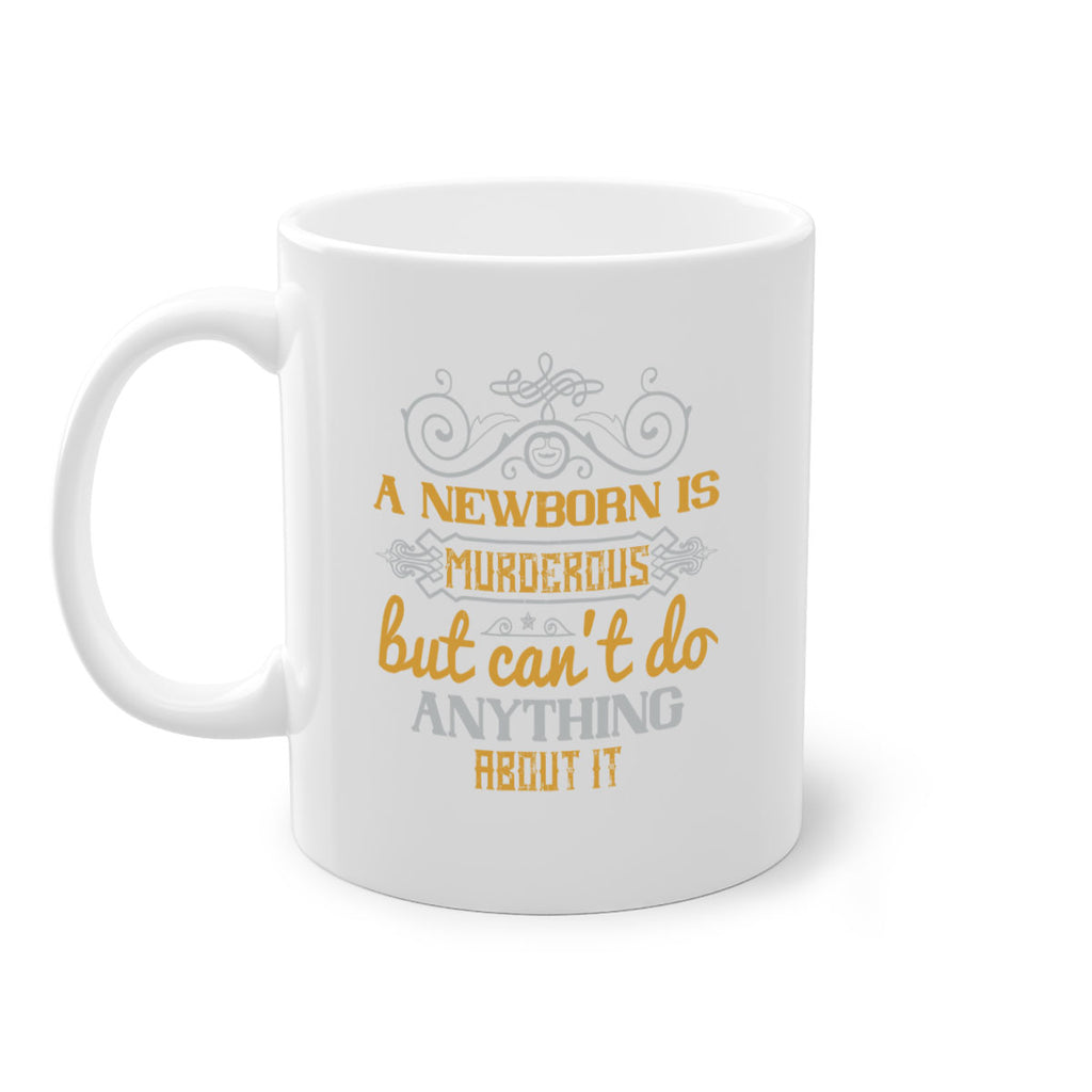 A newborn is murderous but can’t do anything about it Style 132#- baby2-Mug / Coffee Cup
