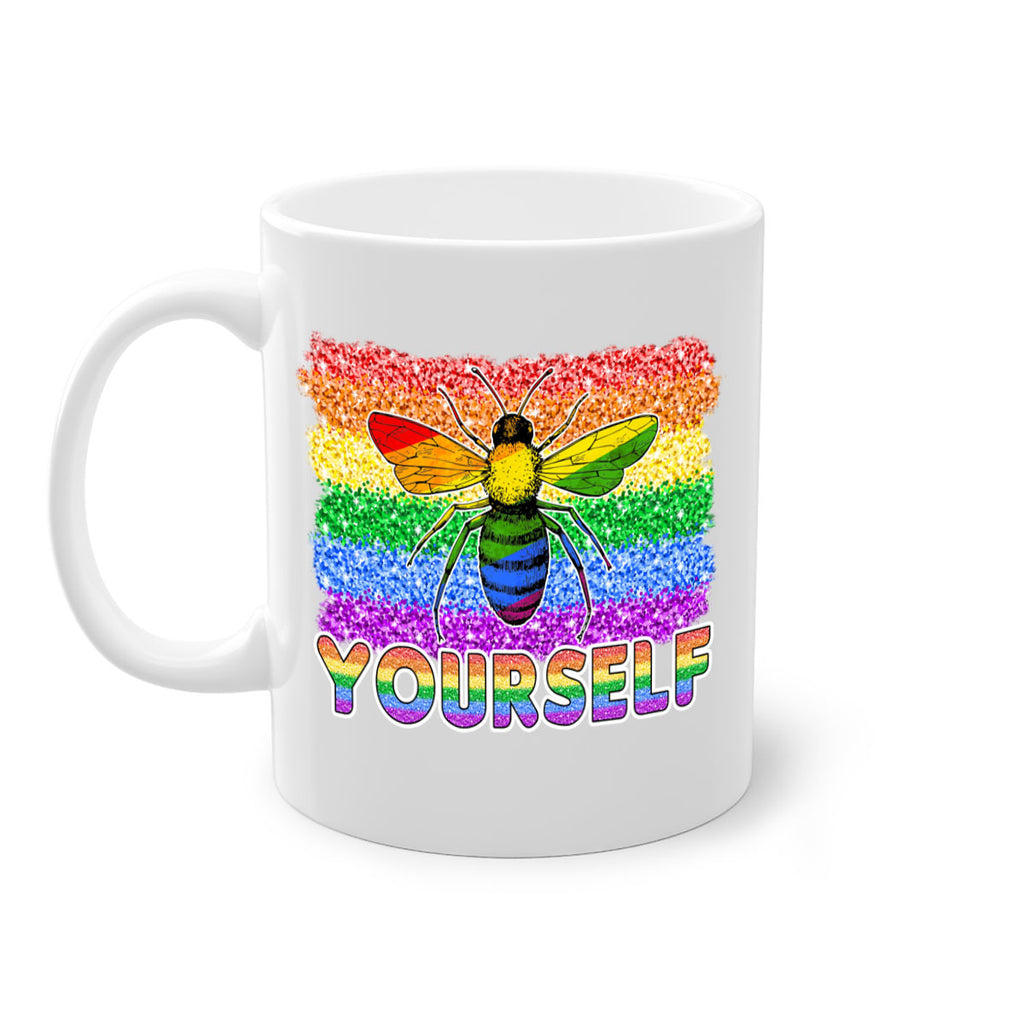 Bee Your Self Lgbt Pride  46#- lgbt-Mug / Coffee Cup