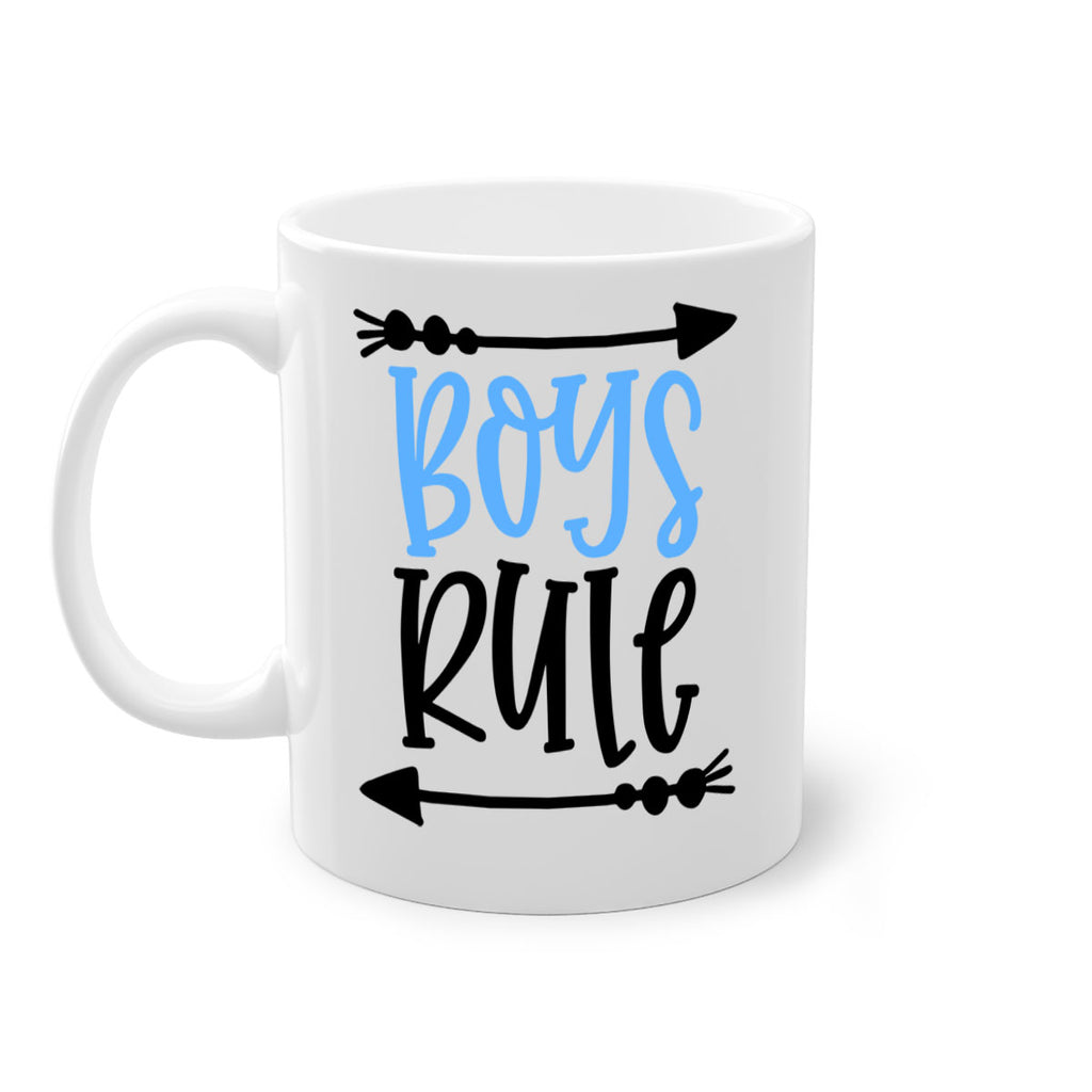 Boys Rule Style 108#- baby2-Mug / Coffee Cup