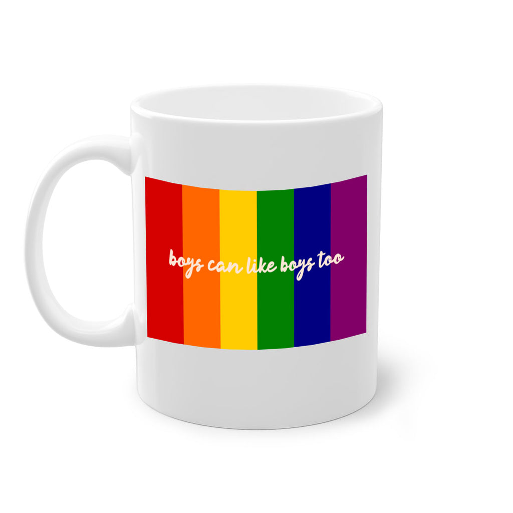 Boys can like Boys too 17#- lgbt-Mug / Coffee Cup