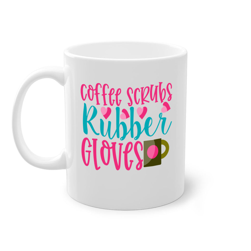 Coffee Scrubs Rubber Gloves Style Style 208#- nurse-Mug / Coffee Cup