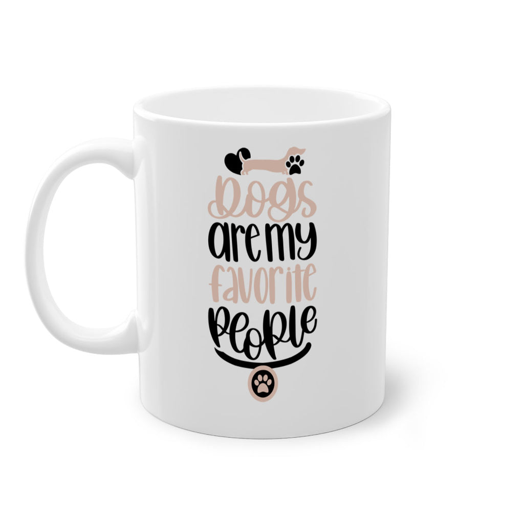 Dogs Are My Favorite People Style 23#- Dog-Mug / Coffee Cup