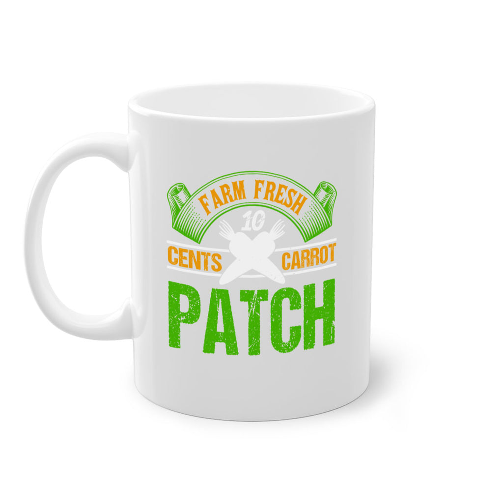 Farm Fresh cents carrot patch 22#- Farm and garden-Mug / Coffee Cup