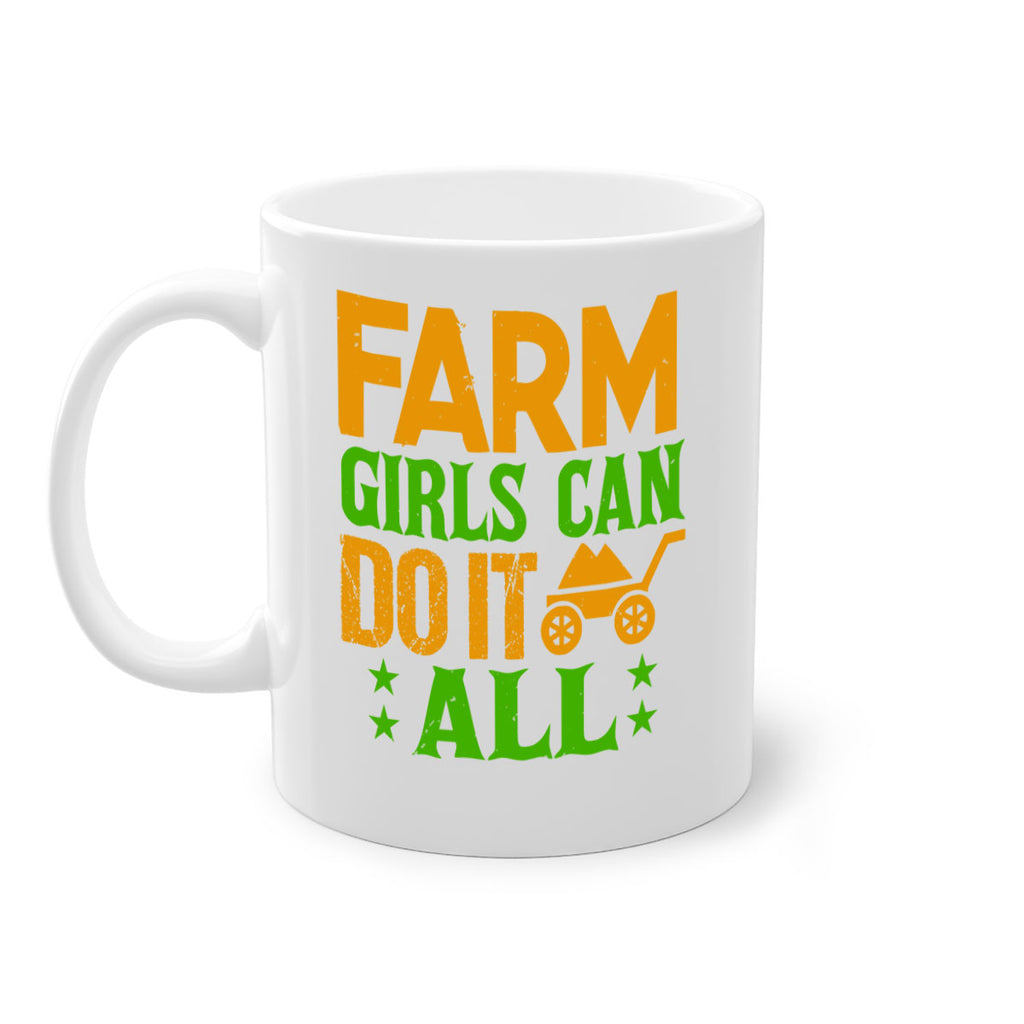 Farm girls can do it all 13#- Farm and garden-Mug / Coffee Cup