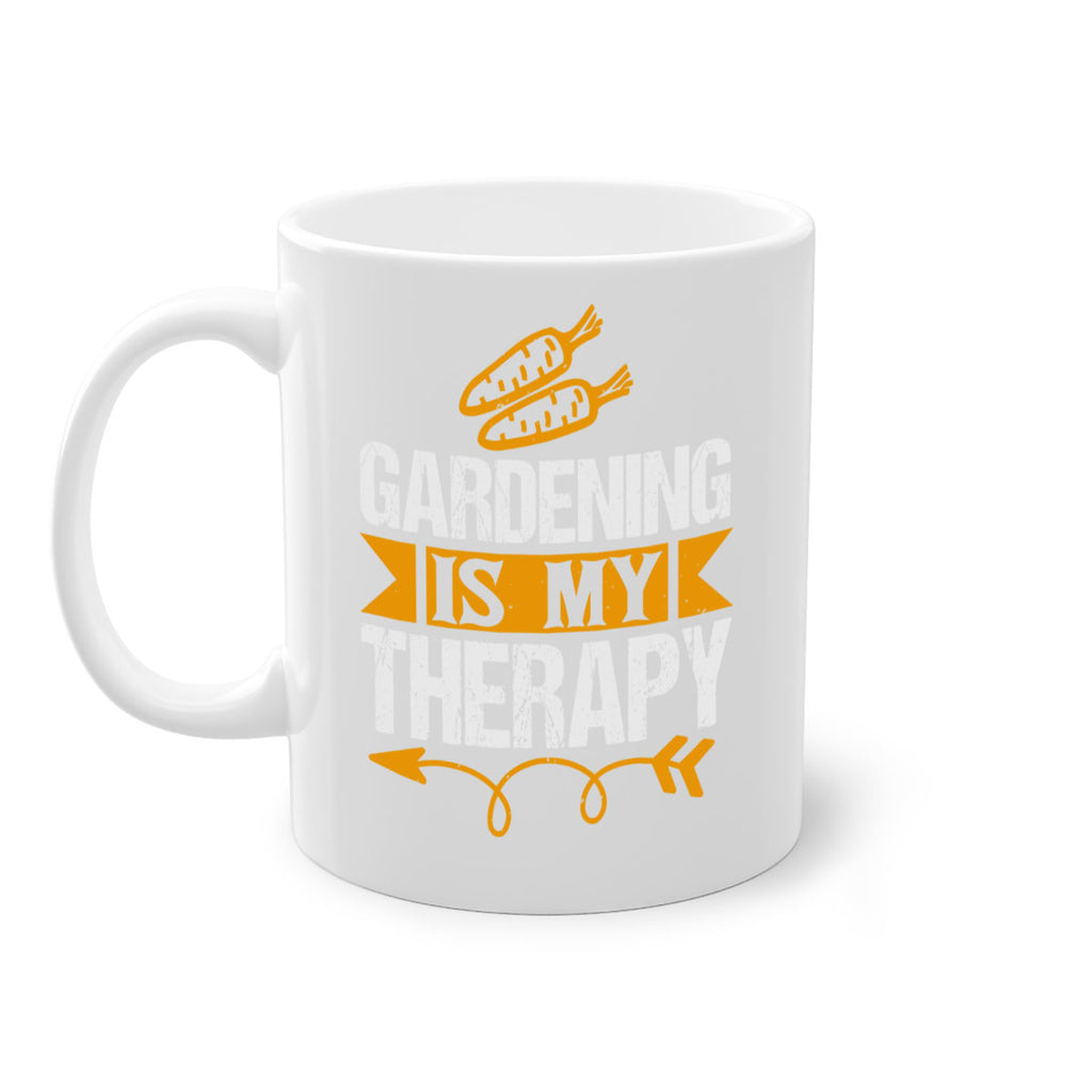 Gardending is my Therapy 64#- Farm and garden-Mug / Coffee Cup