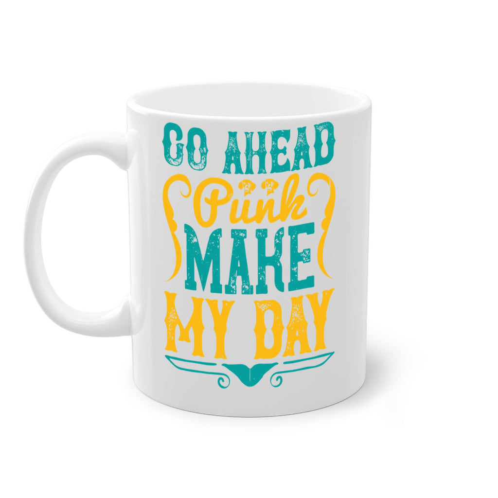 Go Ahead Punk Make My Day Style 45#- Dog-Mug / Coffee Cup