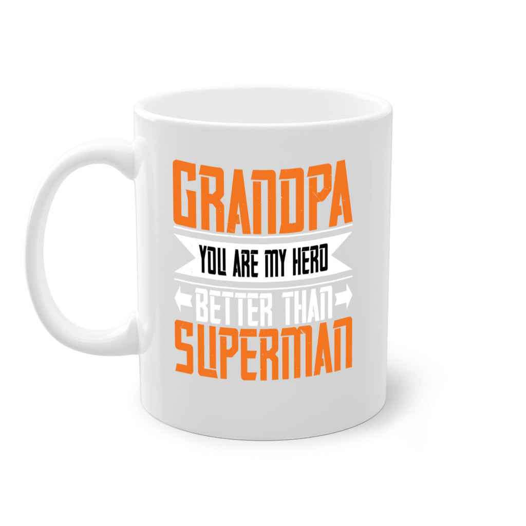 Grandpa you are my hero better than superman 101#- grandpa-Mug / Coffee Cup
