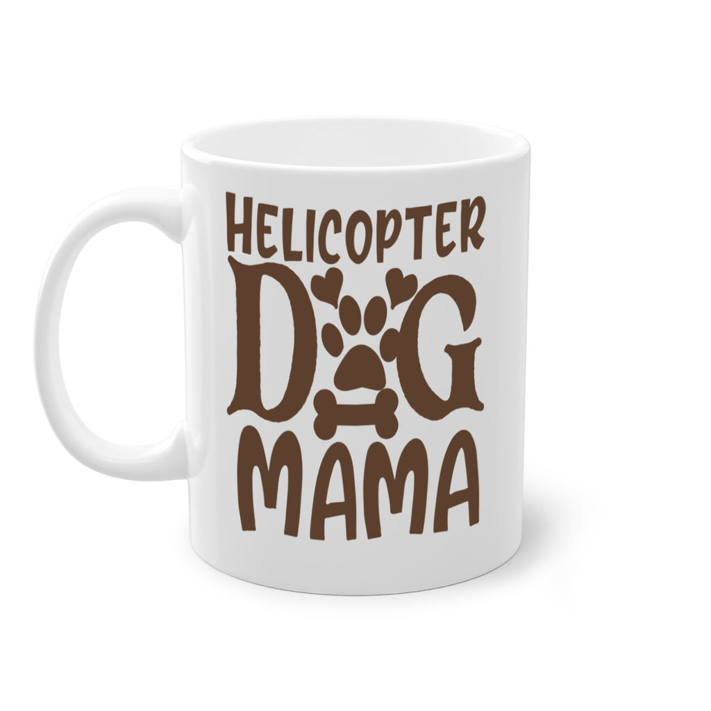 Helicopter Dog Mama Style 87#- Dog-Mug / Coffee Cup