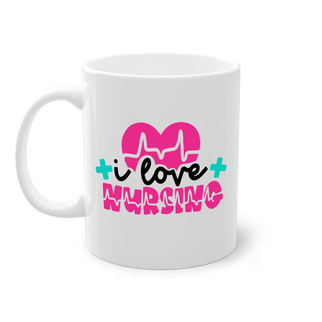 I Love Nursing Style Style 170#- nurse-Mug / Coffee Cup
