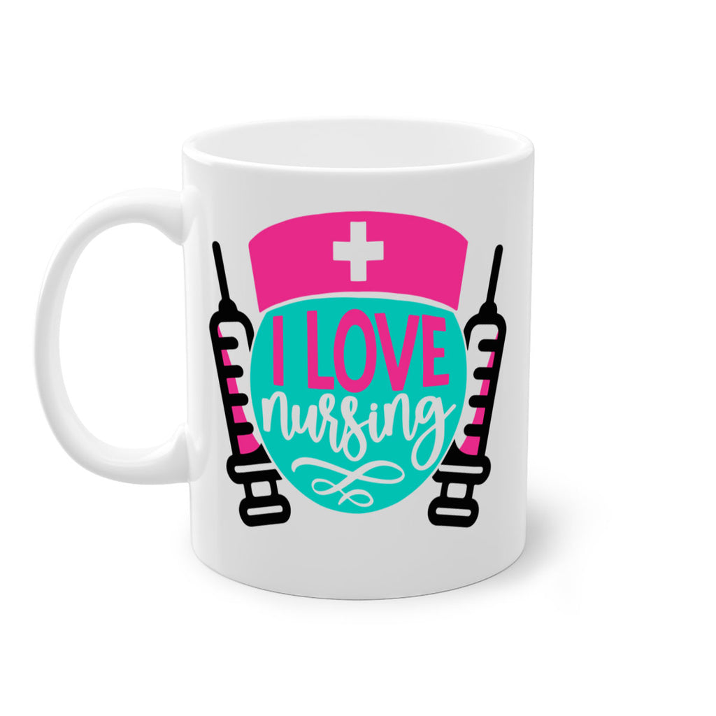 I Love Nursing Style Style 172#- nurse-Mug / Coffee Cup