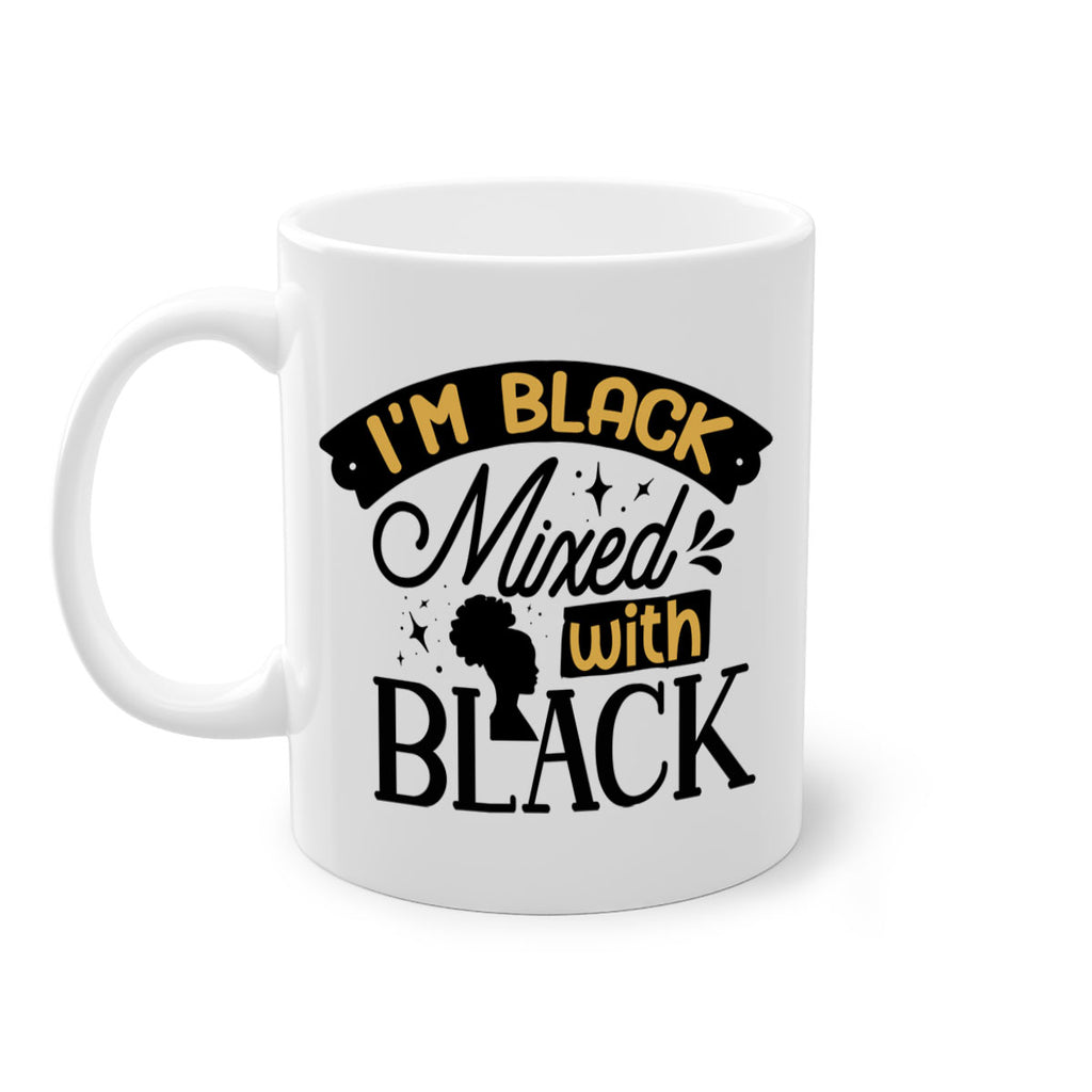 Im black mixed with black Style 30#- Black women - Girls-Mug / Coffee Cup