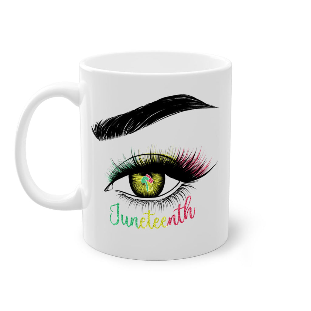 Juneteenth 1865 GirlS Eye 3#- juneteenth-Mug / Coffee Cup