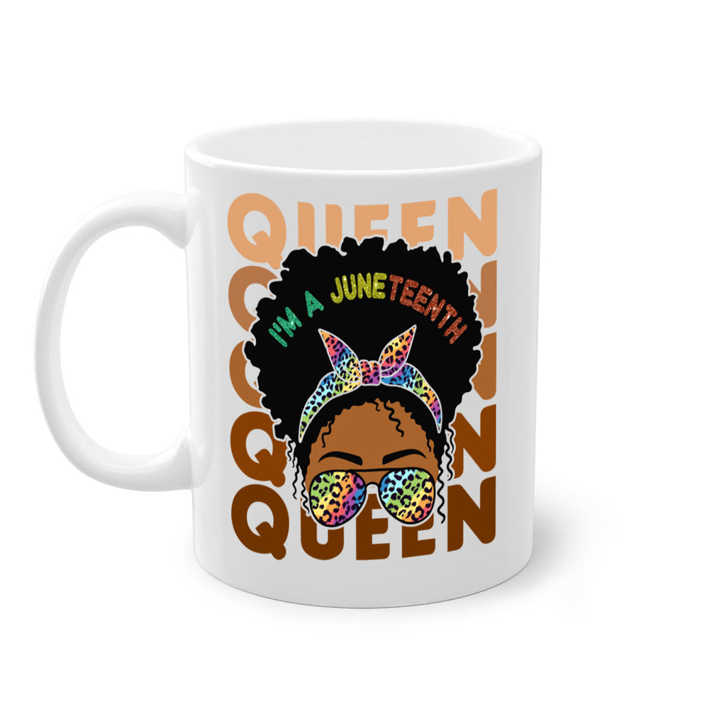 Juneteenth Queen Swag Black Melanin Png 26#- juneteenth-Mug / Coffee Cup