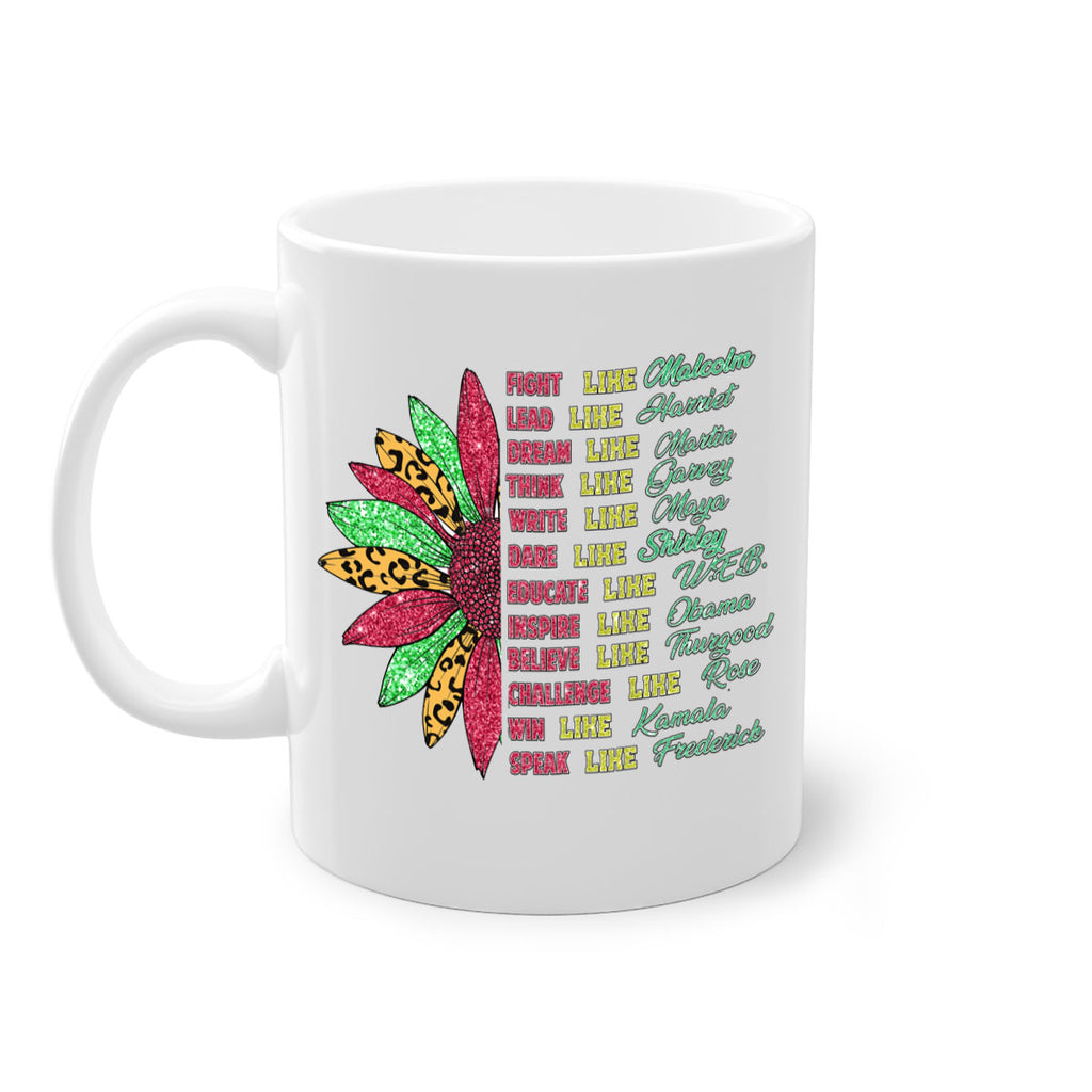 Juneteenth Sunflower Design 17#- juneteenth-Mug / Coffee Cup