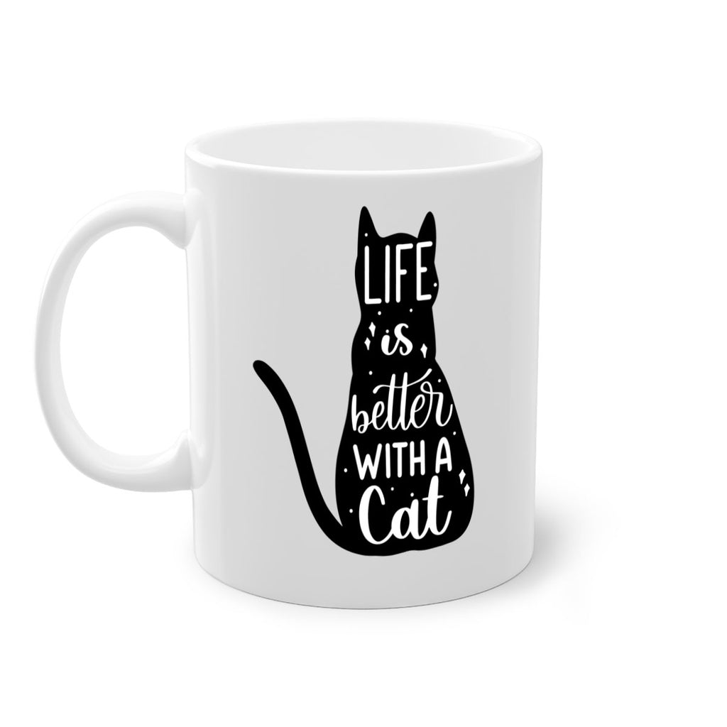 Life Is Better With A Cat Style 98#- cat-Mug / Coffee Cup