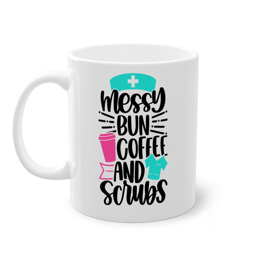 Messy Bun Coffee And Style Style 131#- nurse-Mug / Coffee Cup