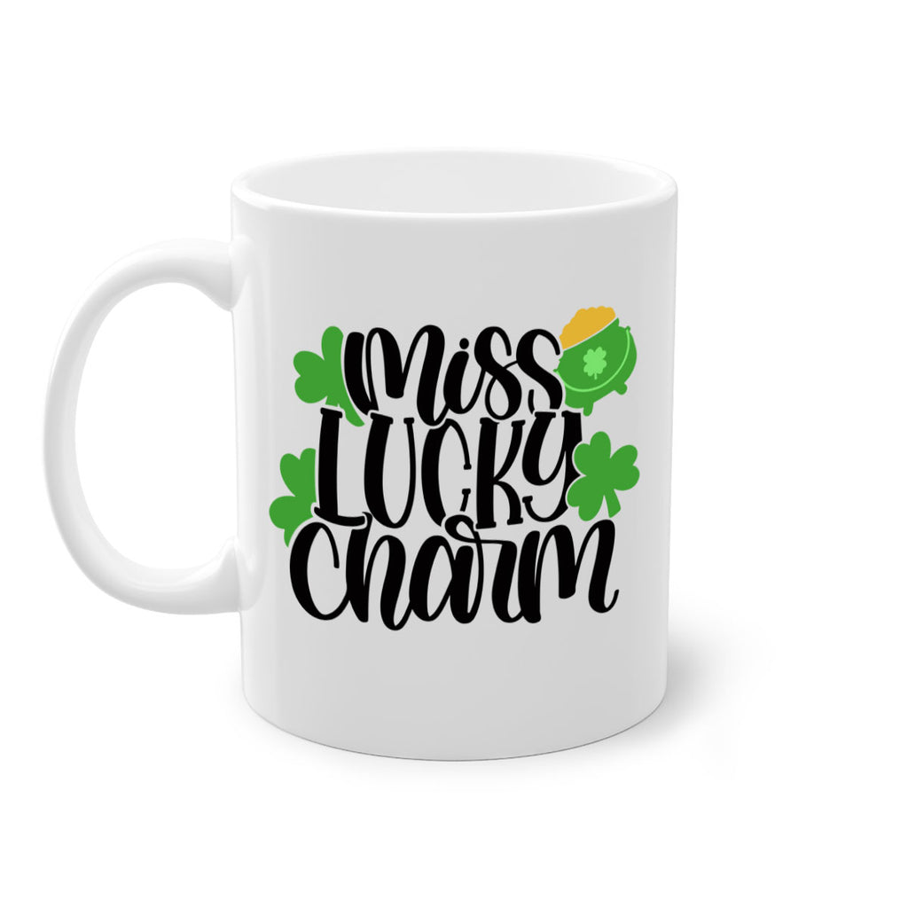 Miss Lucky Charm Style 48#- St Patricks Day-Mug / Coffee Cup