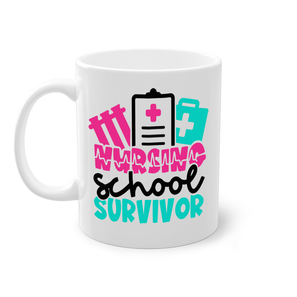 Nursing School Survivor Style Style 62#- nurse-Mug / Coffee Cup