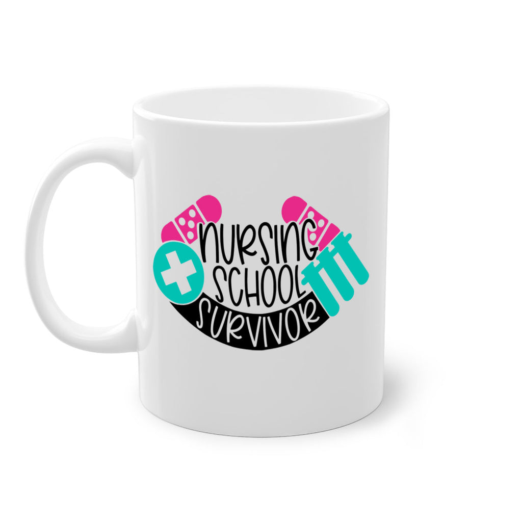 Nursing School Survivor Style Style 64#- nurse-Mug / Coffee Cup