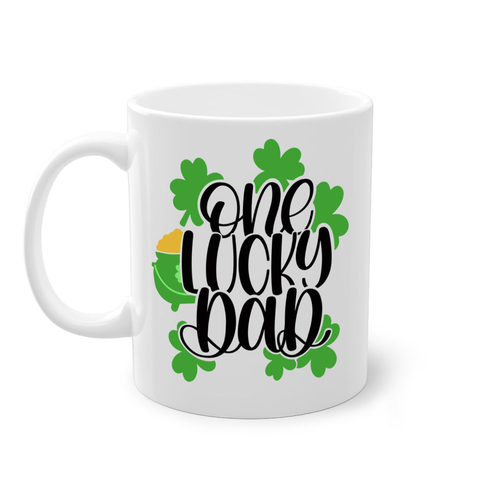 One Lucky Dad Style 43#- St Patricks Day-Mug / Coffee Cup