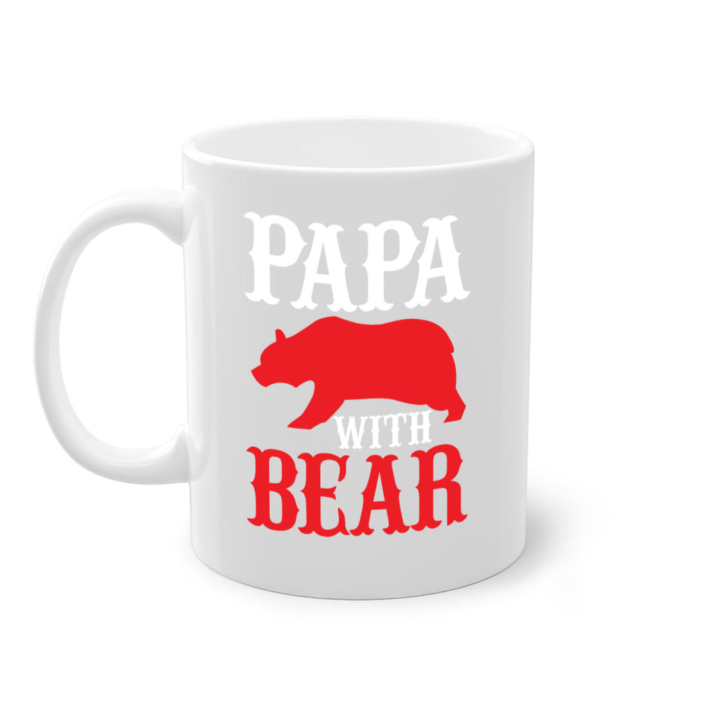 PAPA WITH BEAR 111#- grandpa-Mug / Coffee Cup