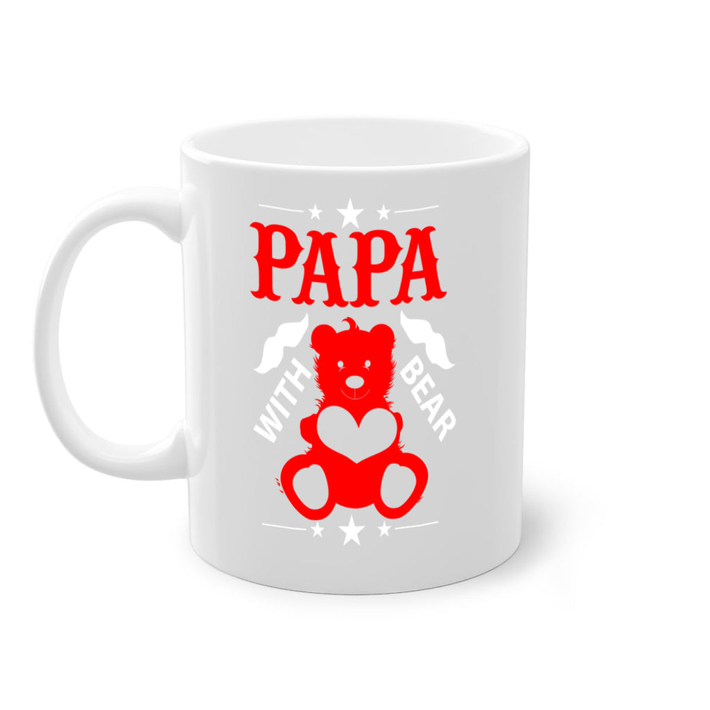 PAPA WITH BEAR 112#- grandpa-Mug / Coffee Cup
