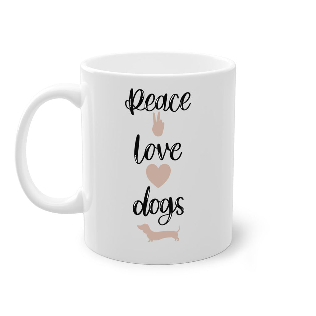 Peace Love Dogs Style 11#- Dog-Mug / Coffee Cup