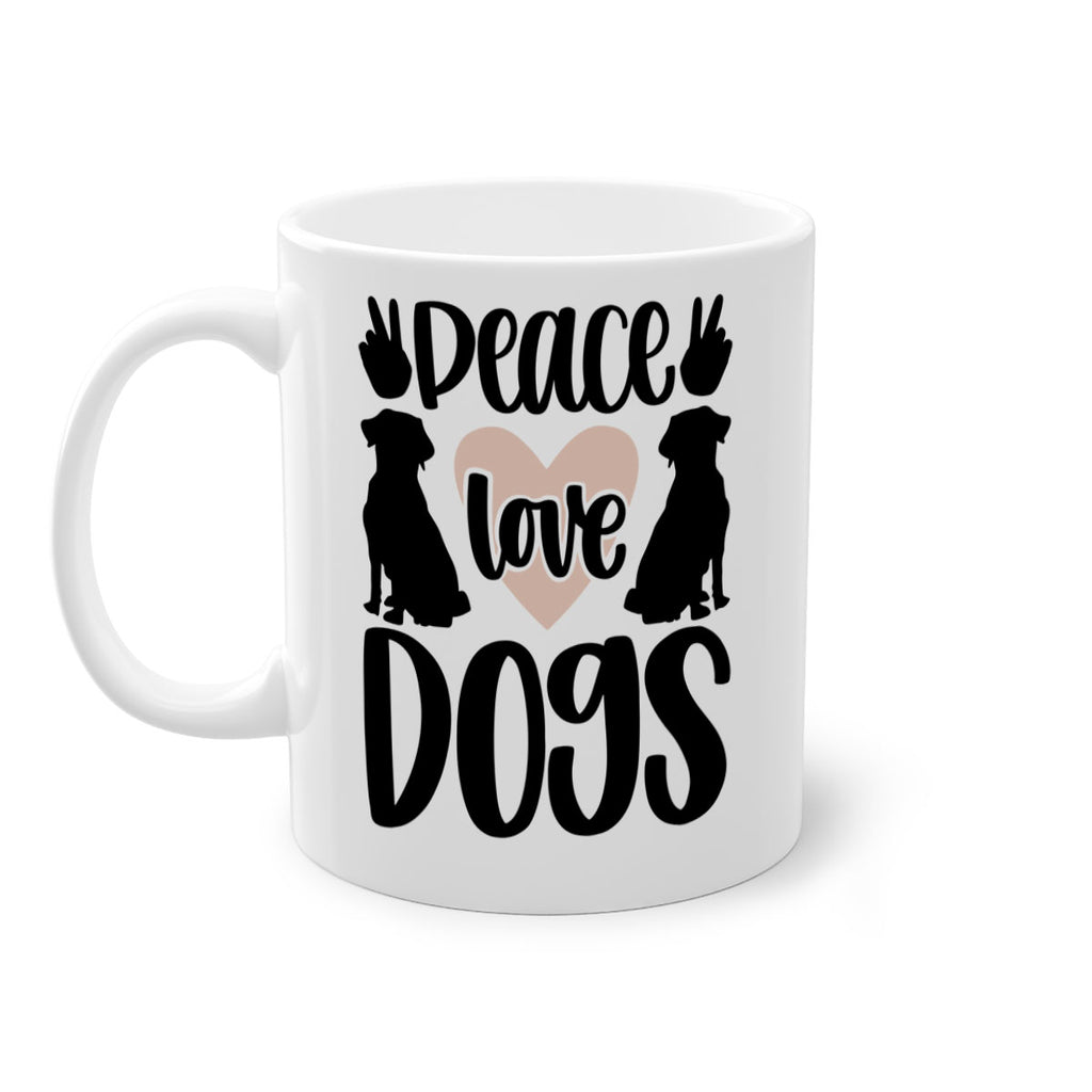 Peace Love Dogs Style 13#- Dog-Mug / Coffee Cup
